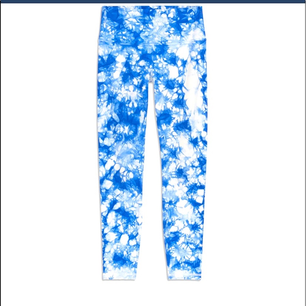 Tie dye Lululemon pants